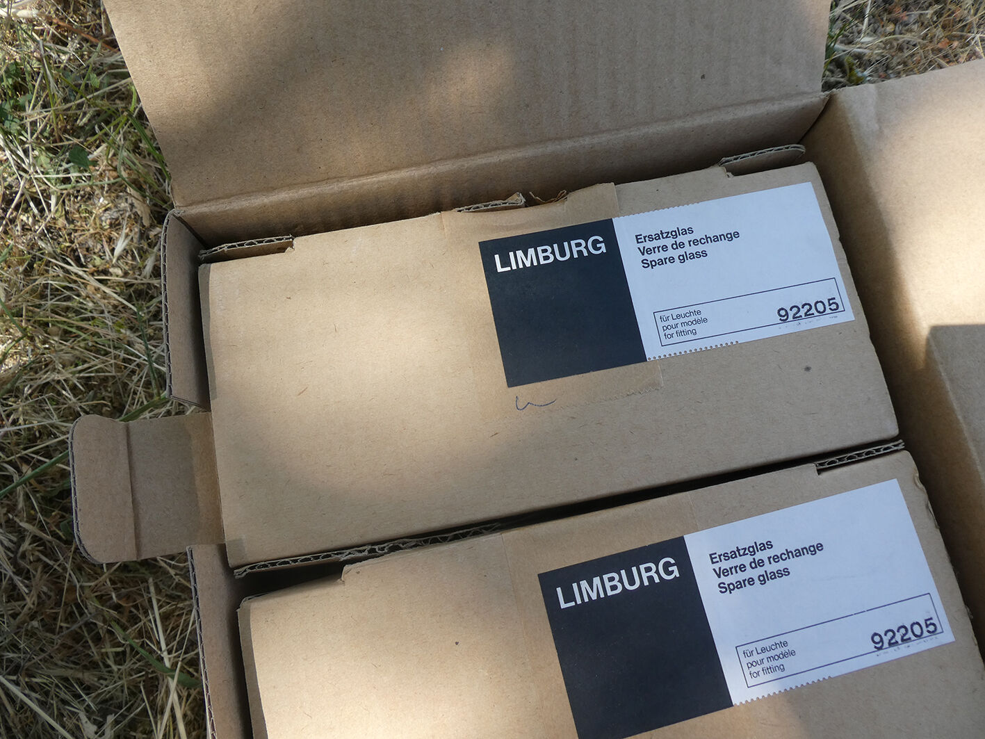 Design chandelier by Glashütte Limburg from 1960