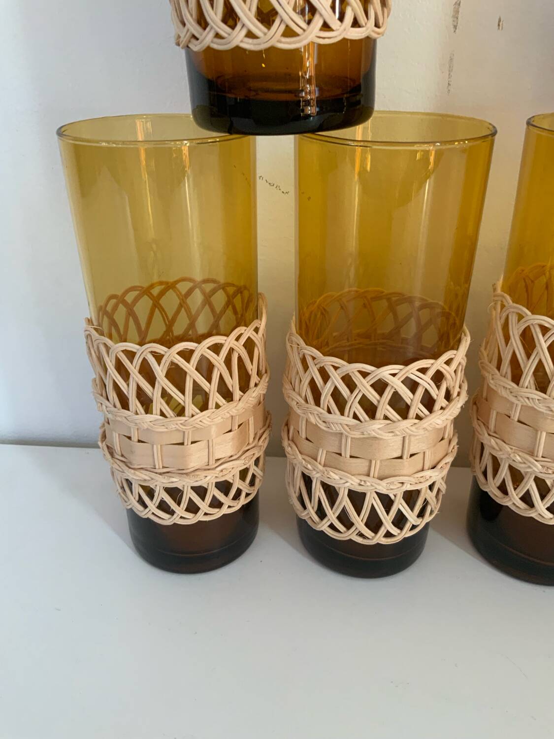 6 long drink glasses