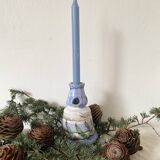 Ceramic candle holder, handcrafted