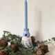Ceramic candle holder, handcrafted