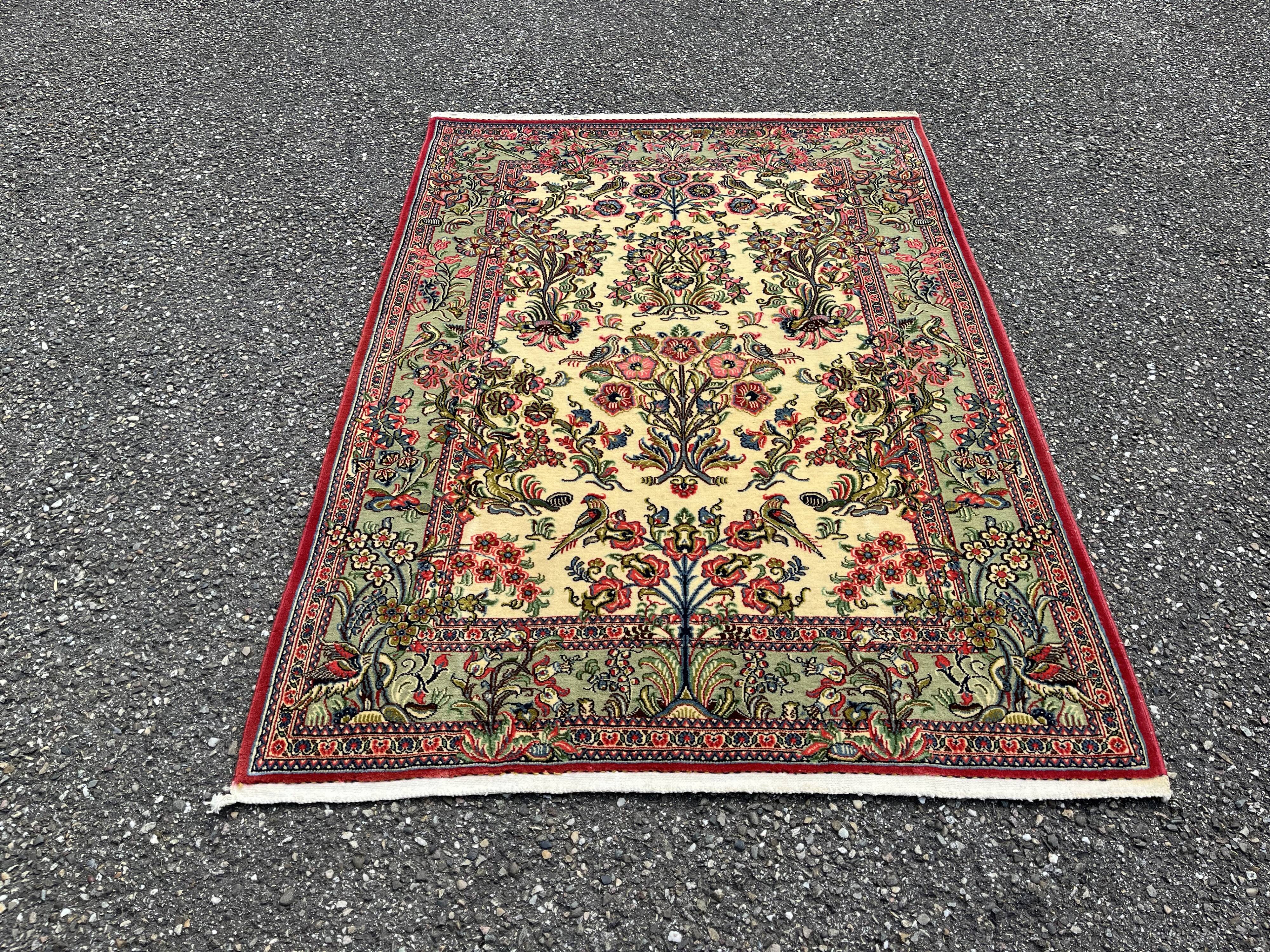 Persian carpet Ghoum