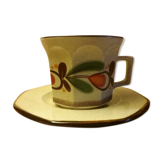 Cup and saucer seventies
