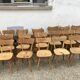 Série de 40 chaises bistrot ´