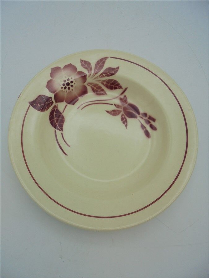 Series of 6 hollow plates