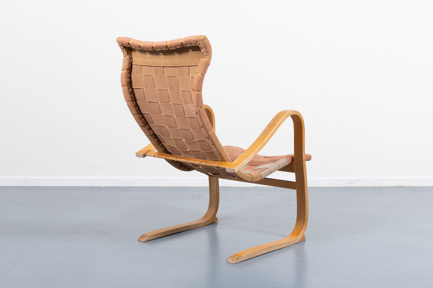 Deck chair 'Patronen' by Gustav Axel Berg 1940s Sweden