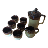 Service à café grès
