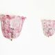 Pair of Italian Murano glass wall lights by Novaresi Milano