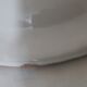 Vinaigrier engrès émaillé blanc  H 26 cm 3 L