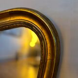 Gilded wood mirror