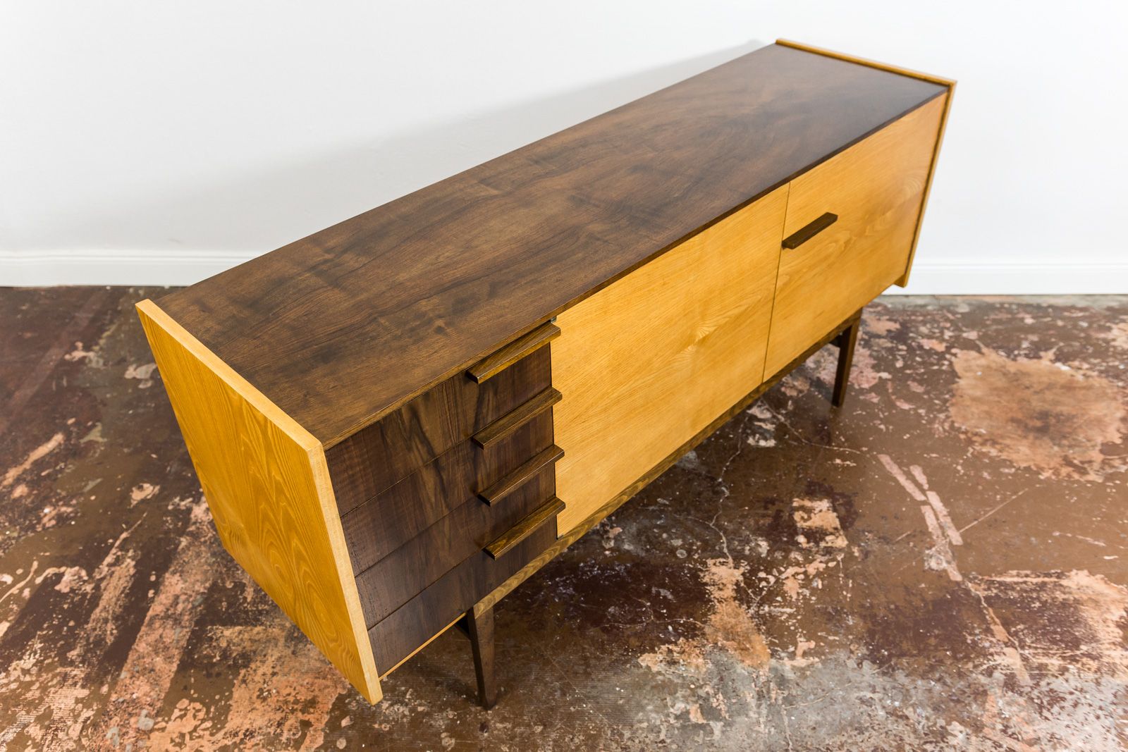 Vintage sideboard by František Mezuláník fo Up Zavody, 1960s
