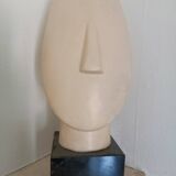 Large Cycladic idol head