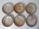 6 Vintage stoneware soup plates