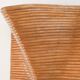 Sculptural Curved Pencil Reed Wall Lamp