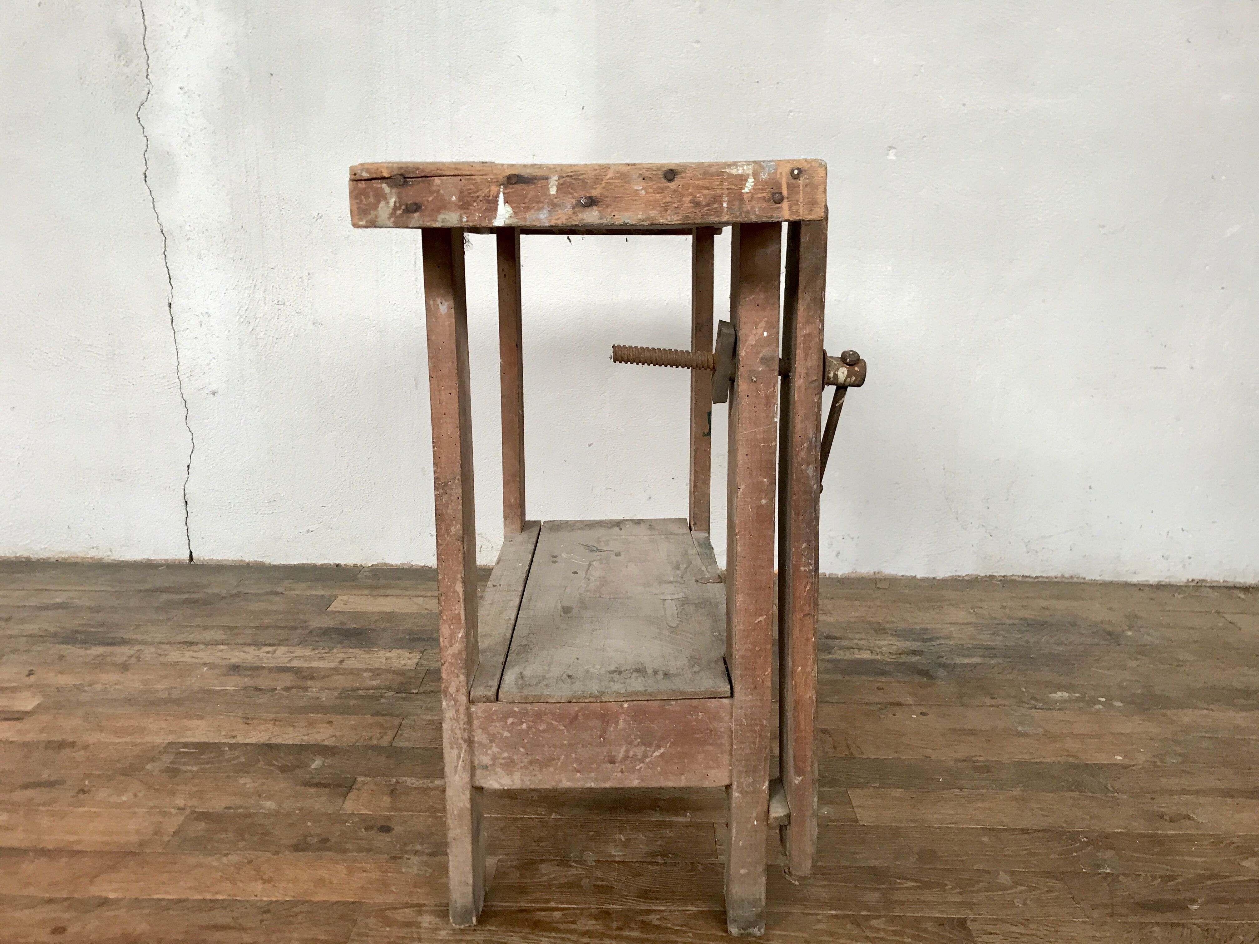 Former 1950 vintage children's workbench