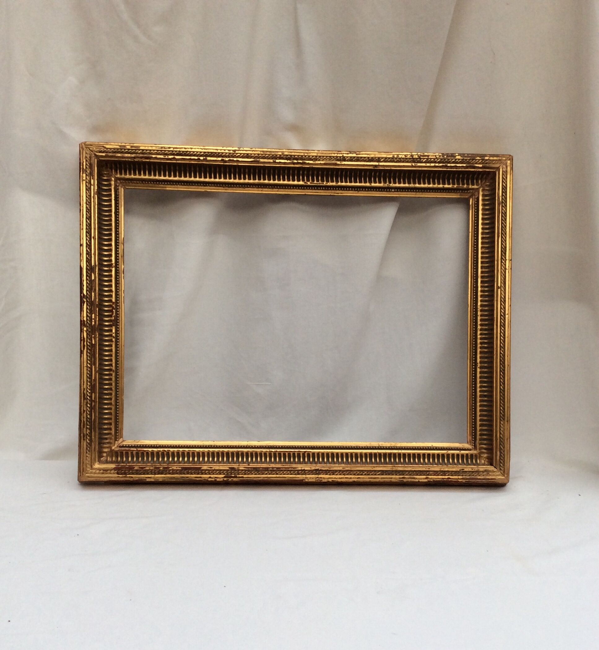 Gilded stucco frame