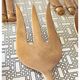 Service de couverts en laiton vintage 'bambou'
