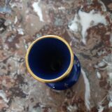 Vase faïence Bleu de Tours