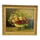 Huile sur toile nature morte par G. Lamy (XIX- XX)