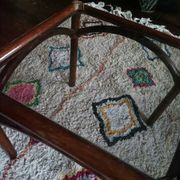 Side table, rattan accent table
