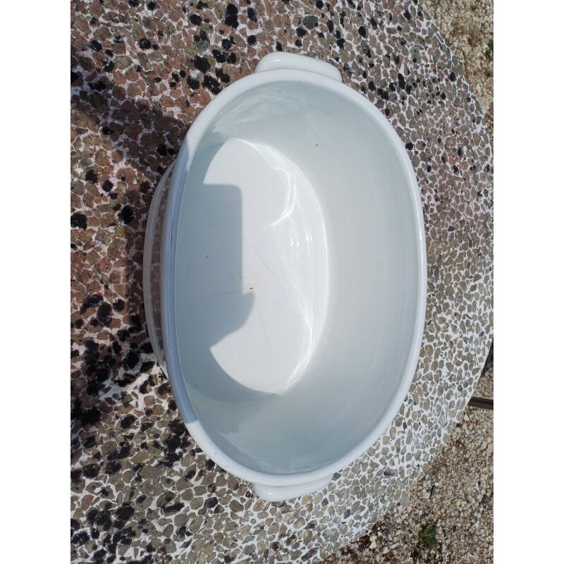 Earthenware planter: BF Belgium 19th century