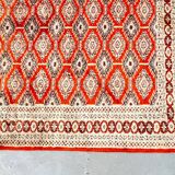 Vintage Red-Orange Persian Rug 172cm x 126cm