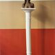 Colonne dorique ancienne en bois