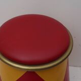 Circus stool pouf