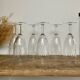 6 Vintage Twisted Flutes France
