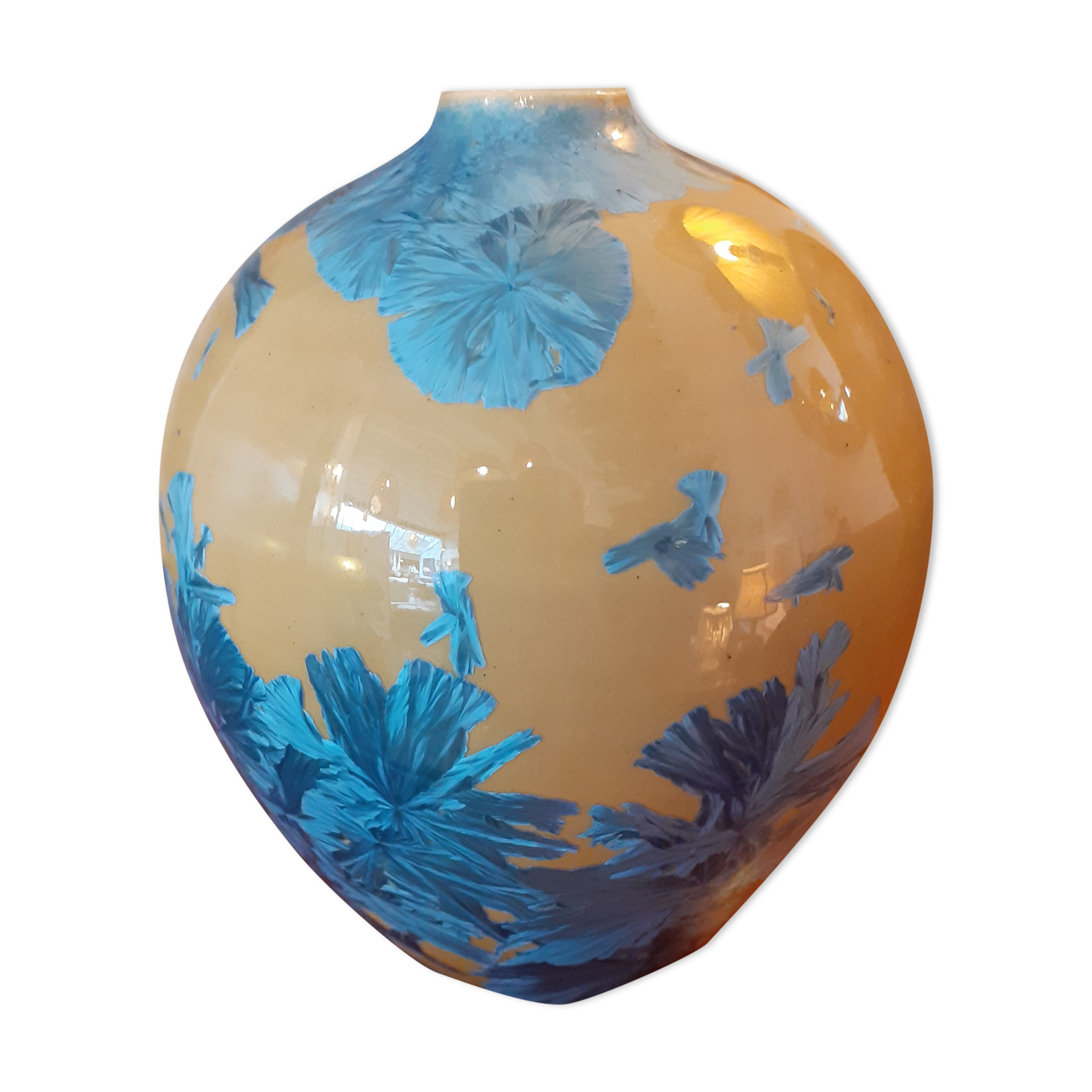 Crystallization ceramic soliflore