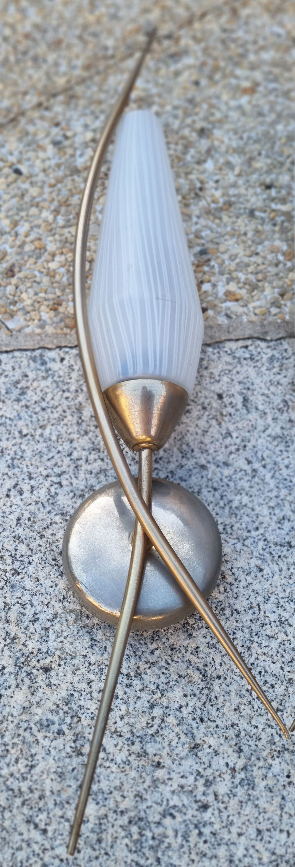 Pair of appliques, Lunel edition, vintage, Paris, 50s