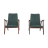 Set of two Louis van Teeffelen for Webe lounge chairs, The Netherlands 1960's