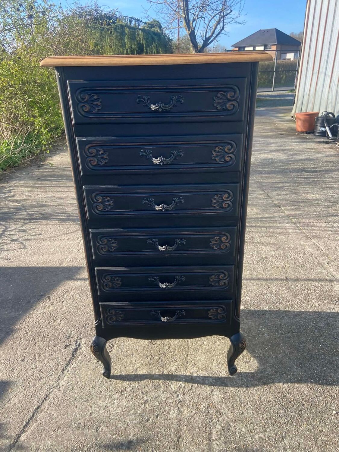 Chiffonnier style Louis XV