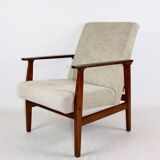Vintage Beige Club Armchair, 1970s