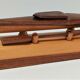 Kayak scale model violet wood