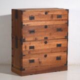 Old Japanese Tansu merchant chest – Taishō / Shōwa period (c. 1912-1945) #36