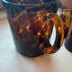 Blown glass carafe from the 60s