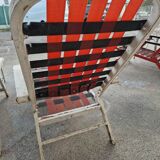 Two Deck Chairs From The Liner France