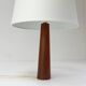 Vintage Danish Teak Table Lamp, 1960s