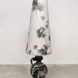 Vintage West Germany fat lava floor lamp ceramic 'Nature'