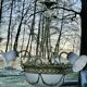 Superb Art Deco bronze chandelier, a mix of styles, circa 1930/50, 3 branches 4.
