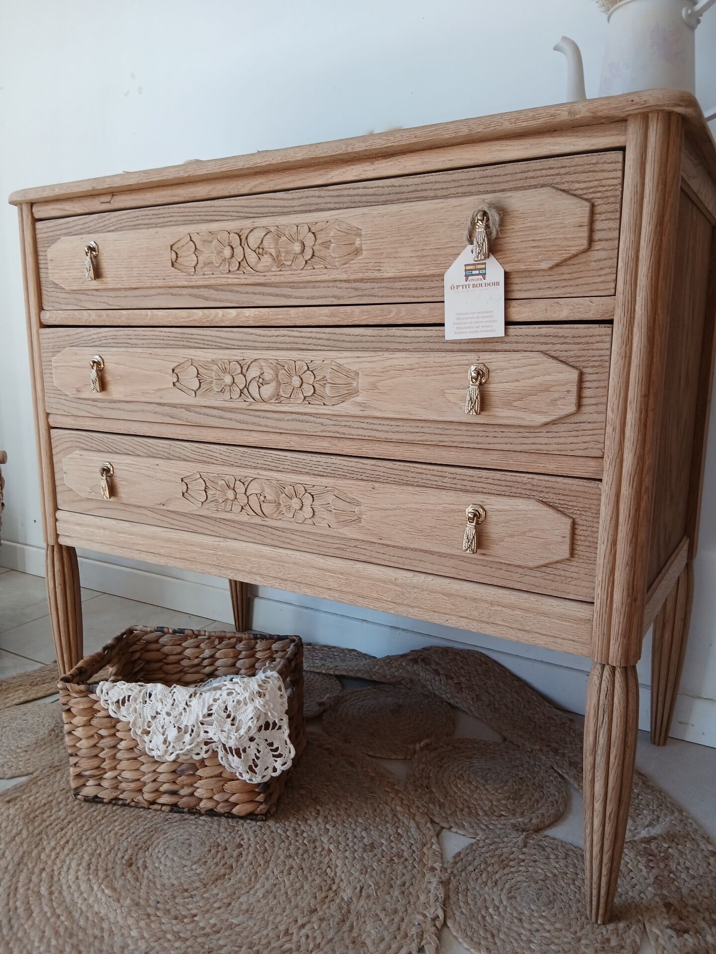 Commode Art Déco rénovée 