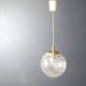 Vintage globe pendant light by Doria Leuchten, 1960s