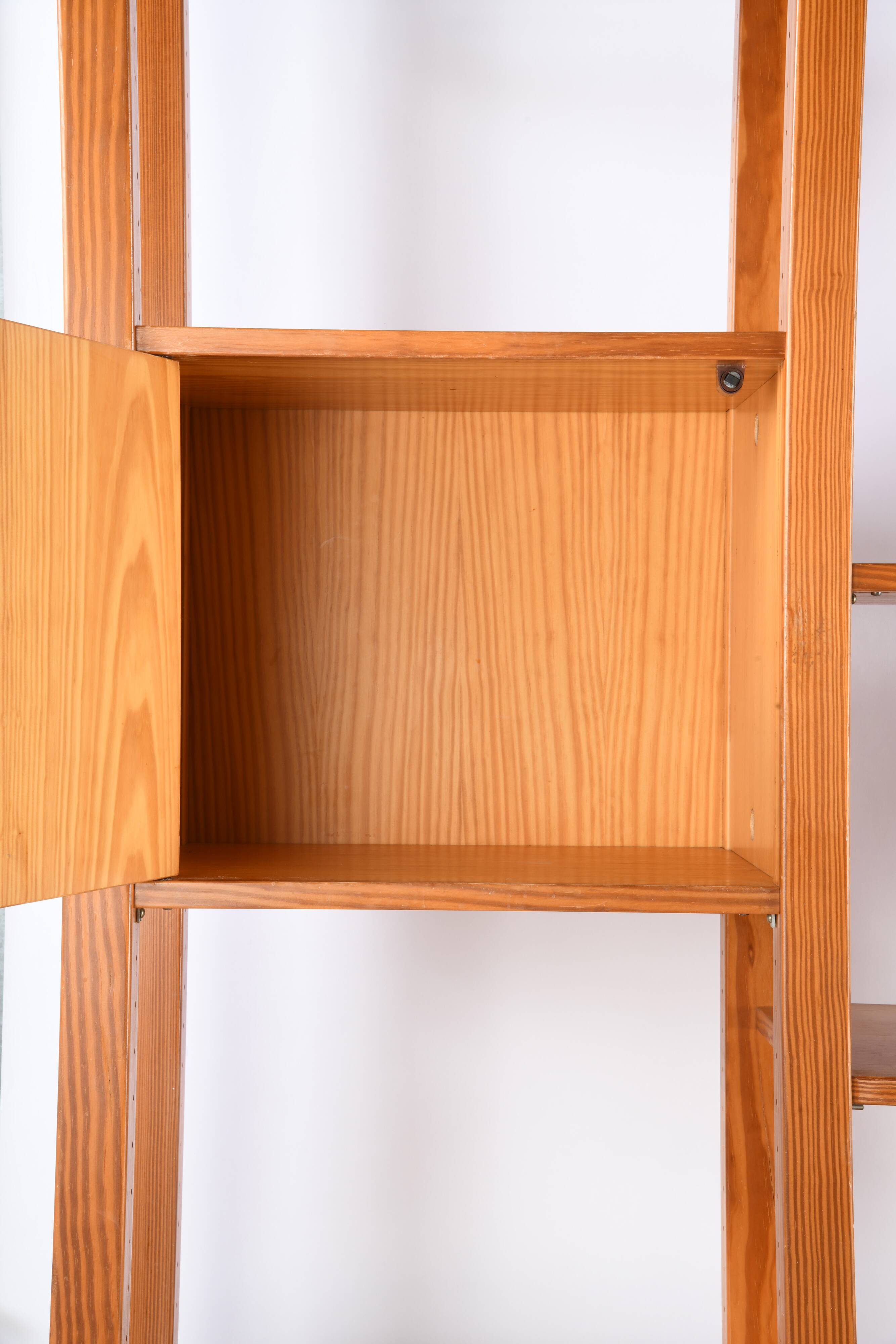 Pine bookshelf library