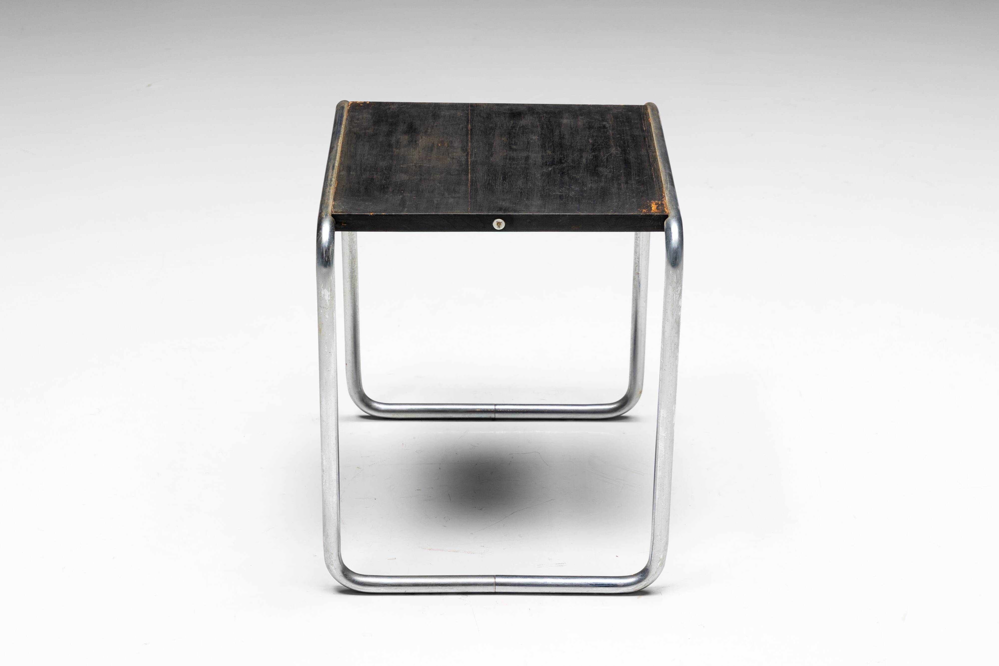 First Edition Side Tables by Marcel Breuer for Thonet, Germany, 1930s