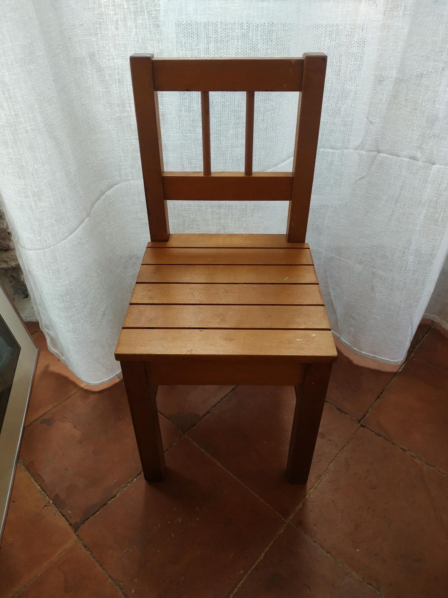 Children's wooden chair