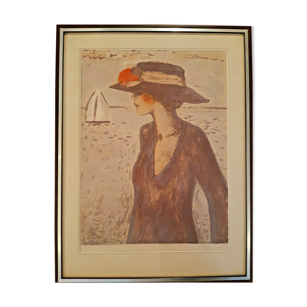 Lithographie originale signée et numérotée de Jean-Pierre