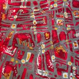 Robert WOGENSKY (1919-2019) rug from the 1970s, dimensions 3 x 2 m.