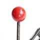 50s metal coat rack