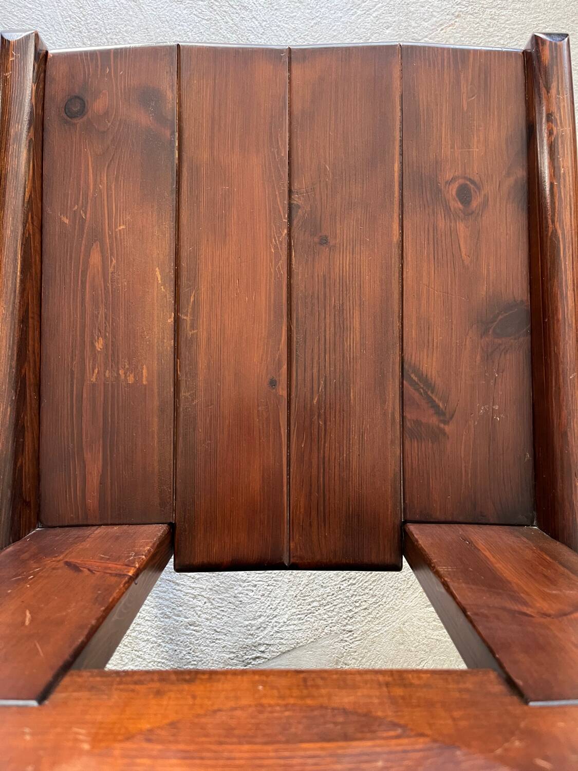 Silvio Coppola Table and 4 Chairs Set 1970