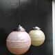 2 glass suspensions from Clichy